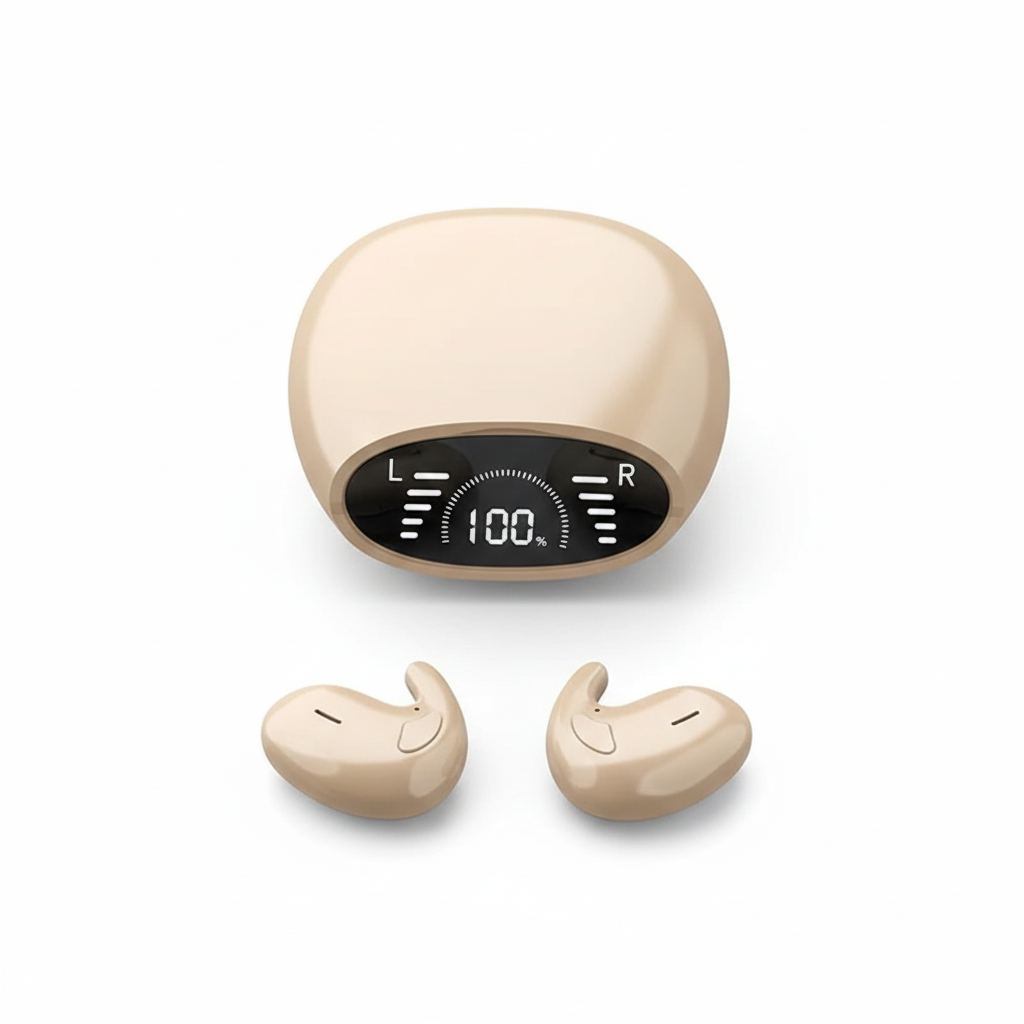 Unsichtbare Bluetooth Schlafkopfhörer IPX5 Wasserfest 2025