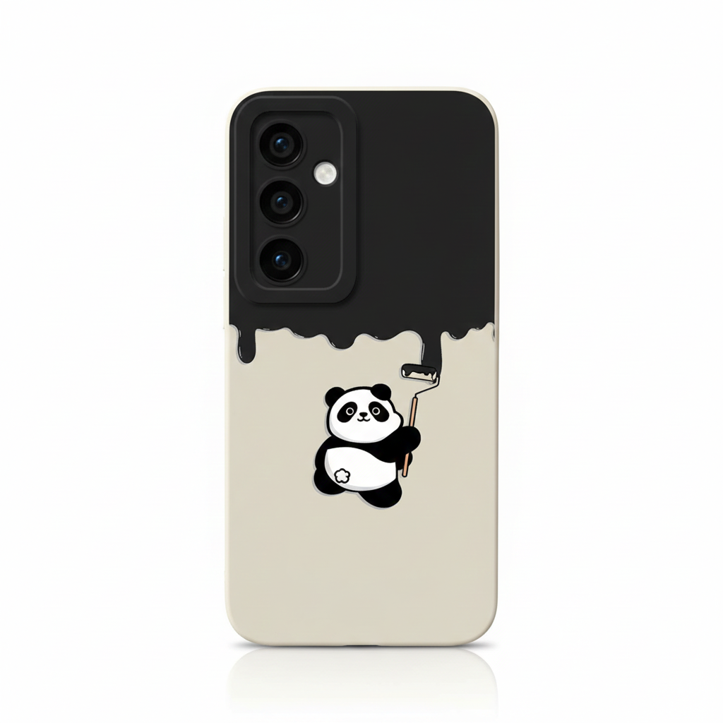 Leopardenmuster Silikonhülle mit Kameraschutz