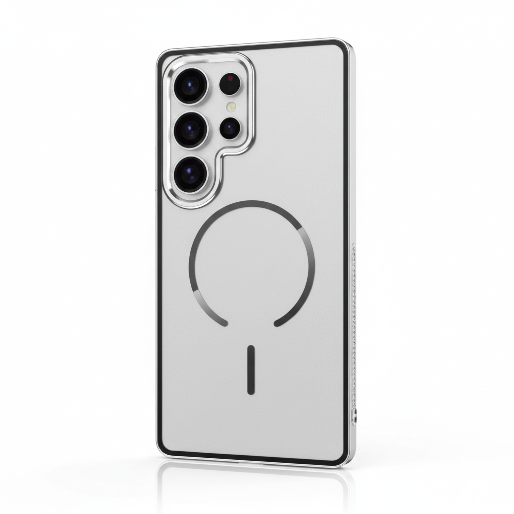 Magnetische Metallrahmen Hülle für Samsung S25 Ultra