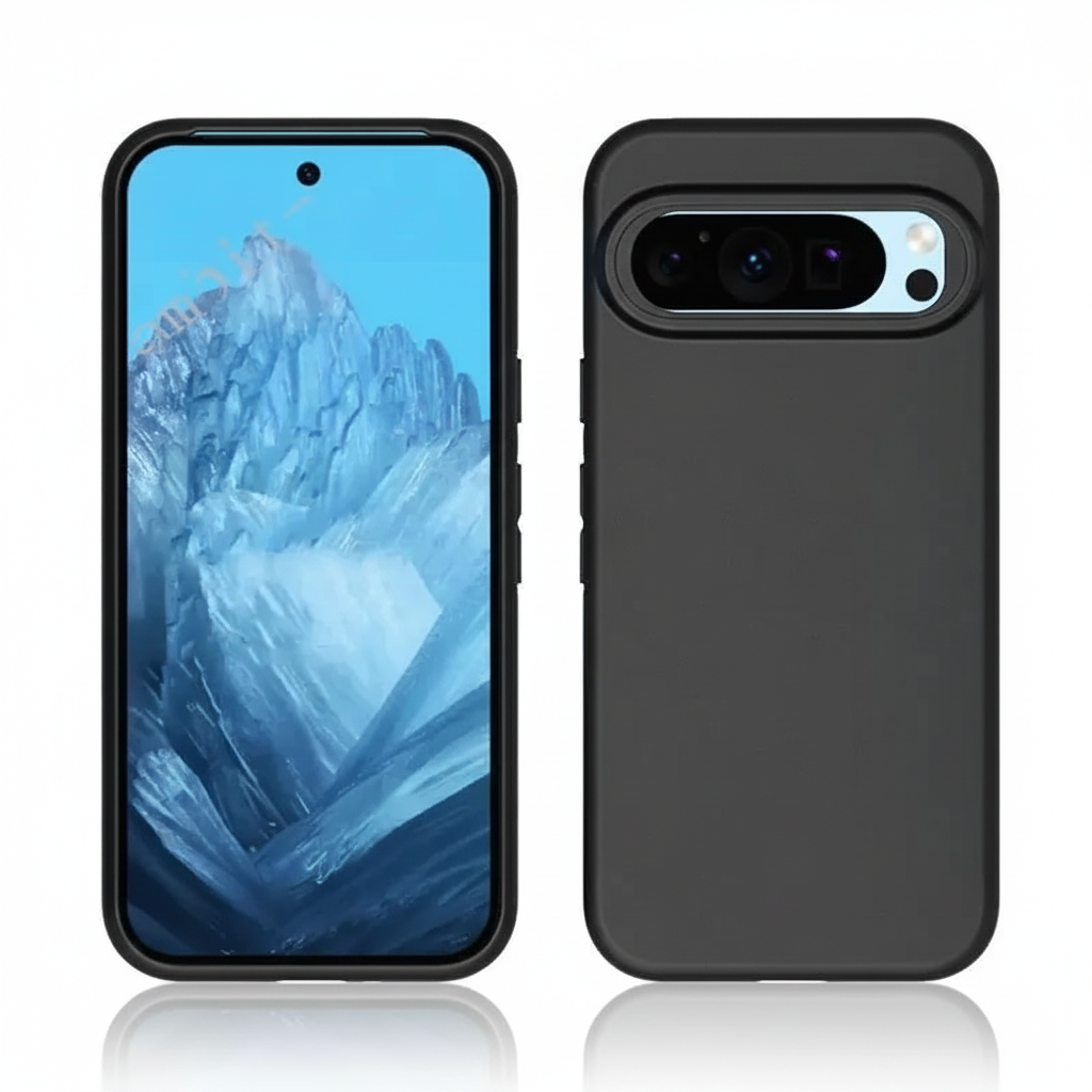 Stoßfeste Silikonhülle für Google Pixel 9 Pro