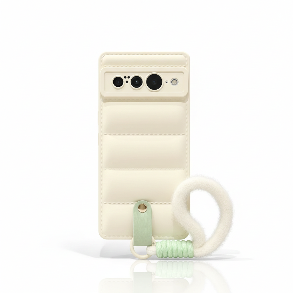 Modische TPU-Hülle mit Lanyard für Pixel 8