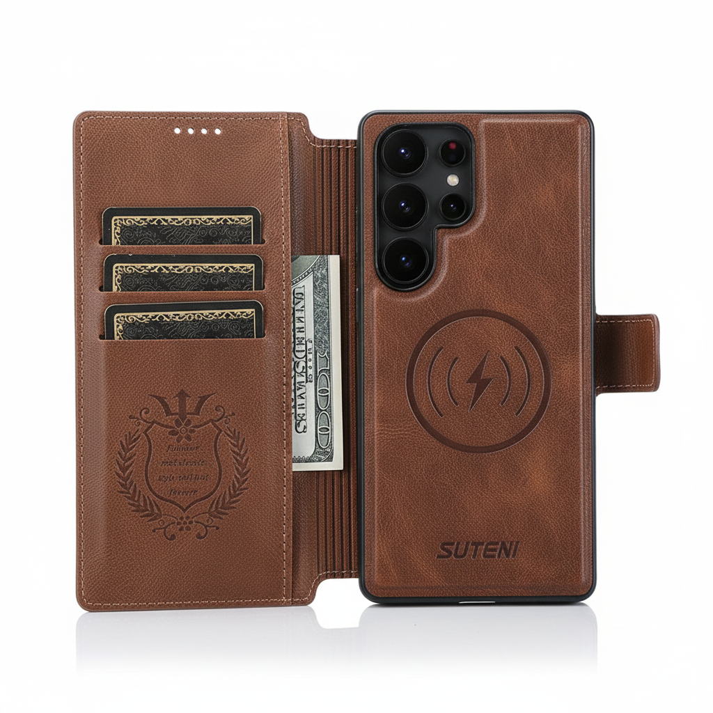 PU Leather Case for Samsung S23 S24 S25