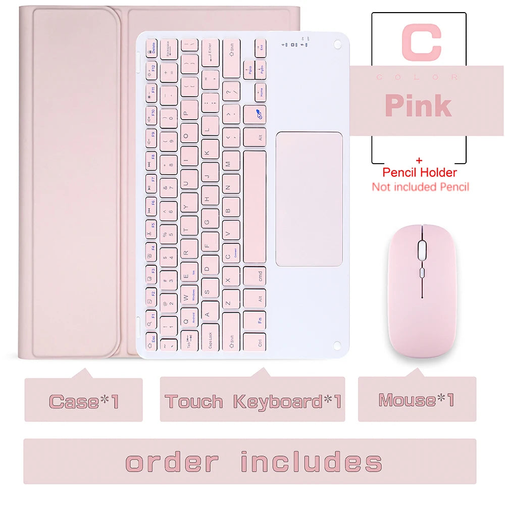 Kabellose Tastatur Maus Hülle für iPad Pro/Air