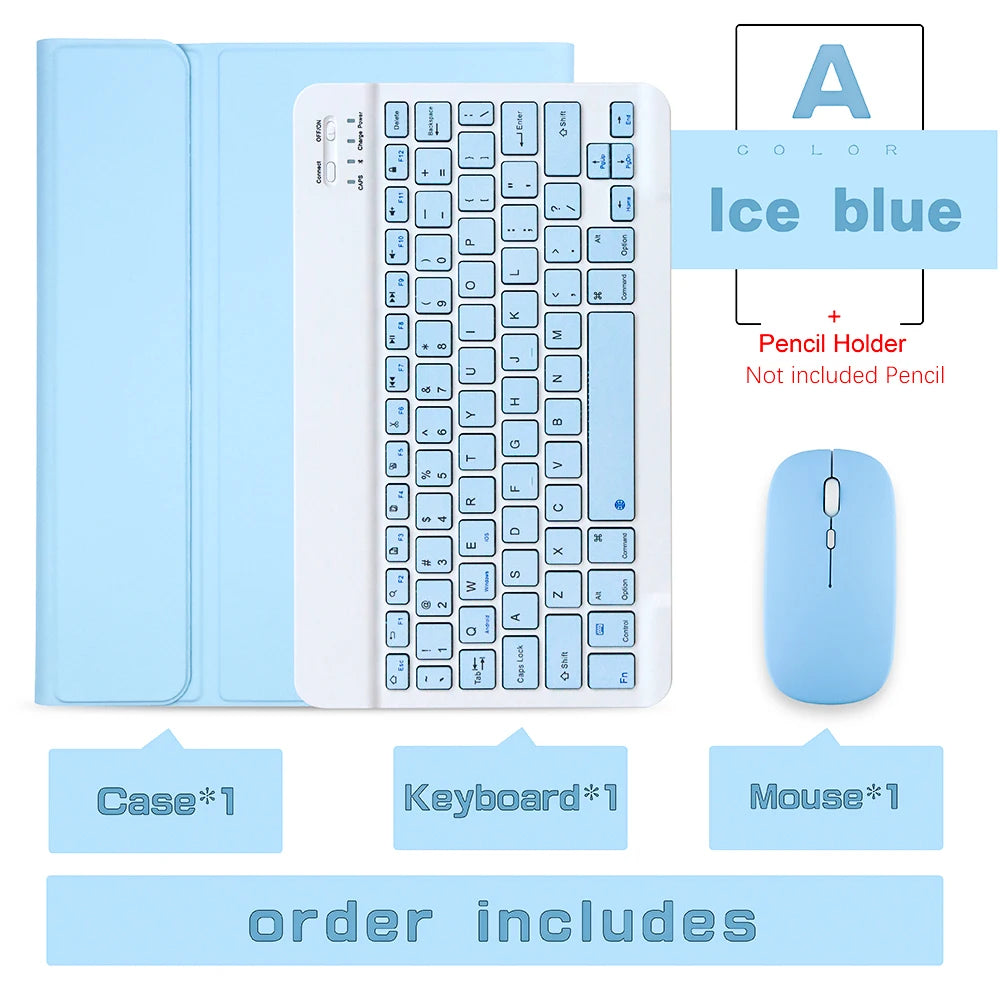 Kabellose Tastatur Maus Hülle für iPad Pro/Air