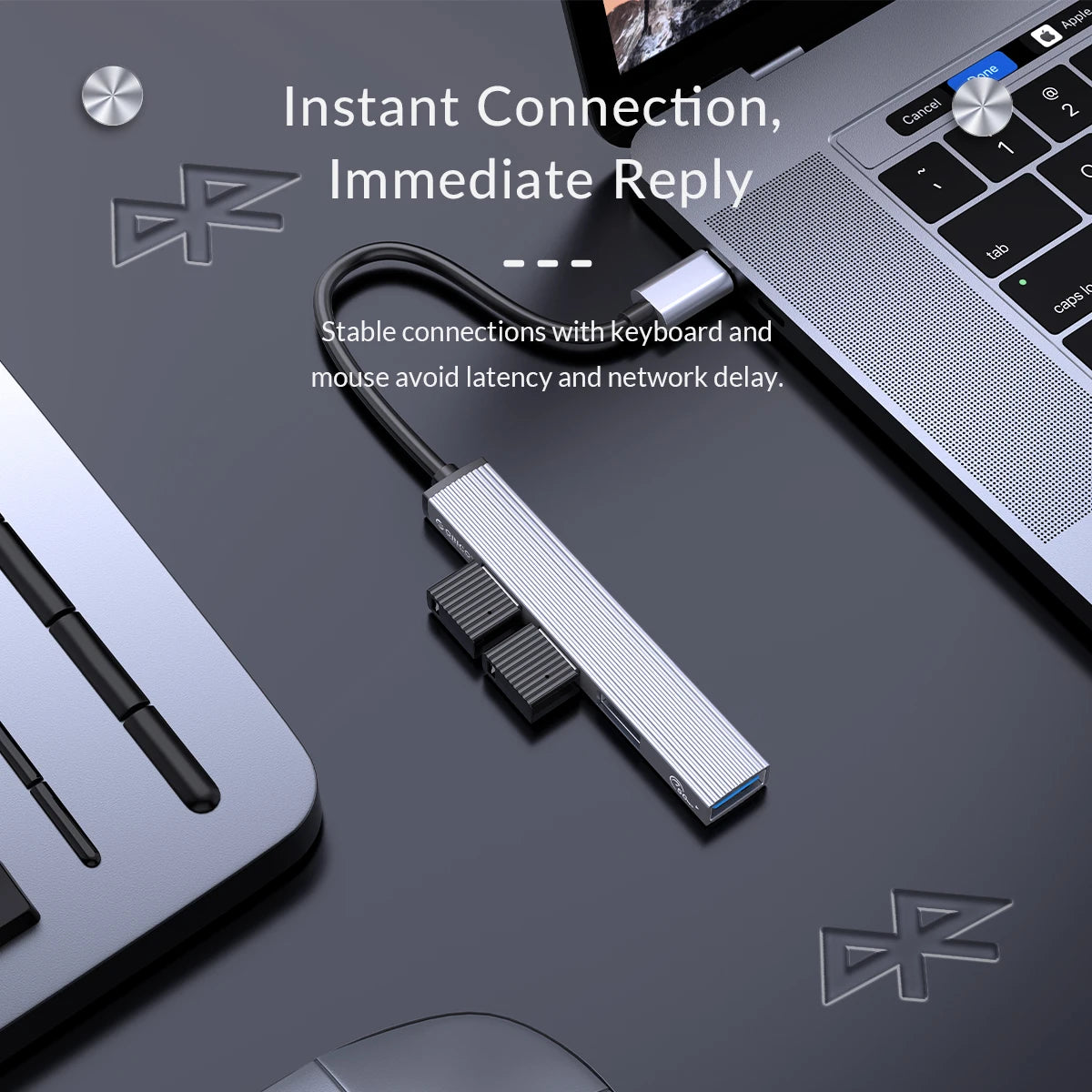 ORICO Aluminium USB-C HUB 4-Port