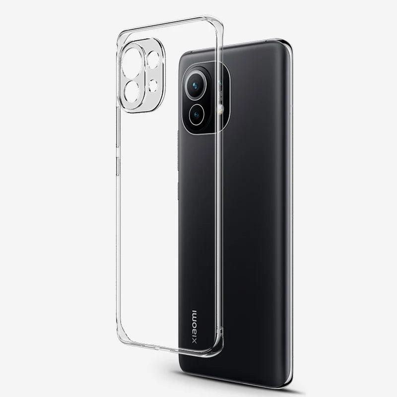 Xiaomi 11 Lite Hülle Transparent TPU Silikon