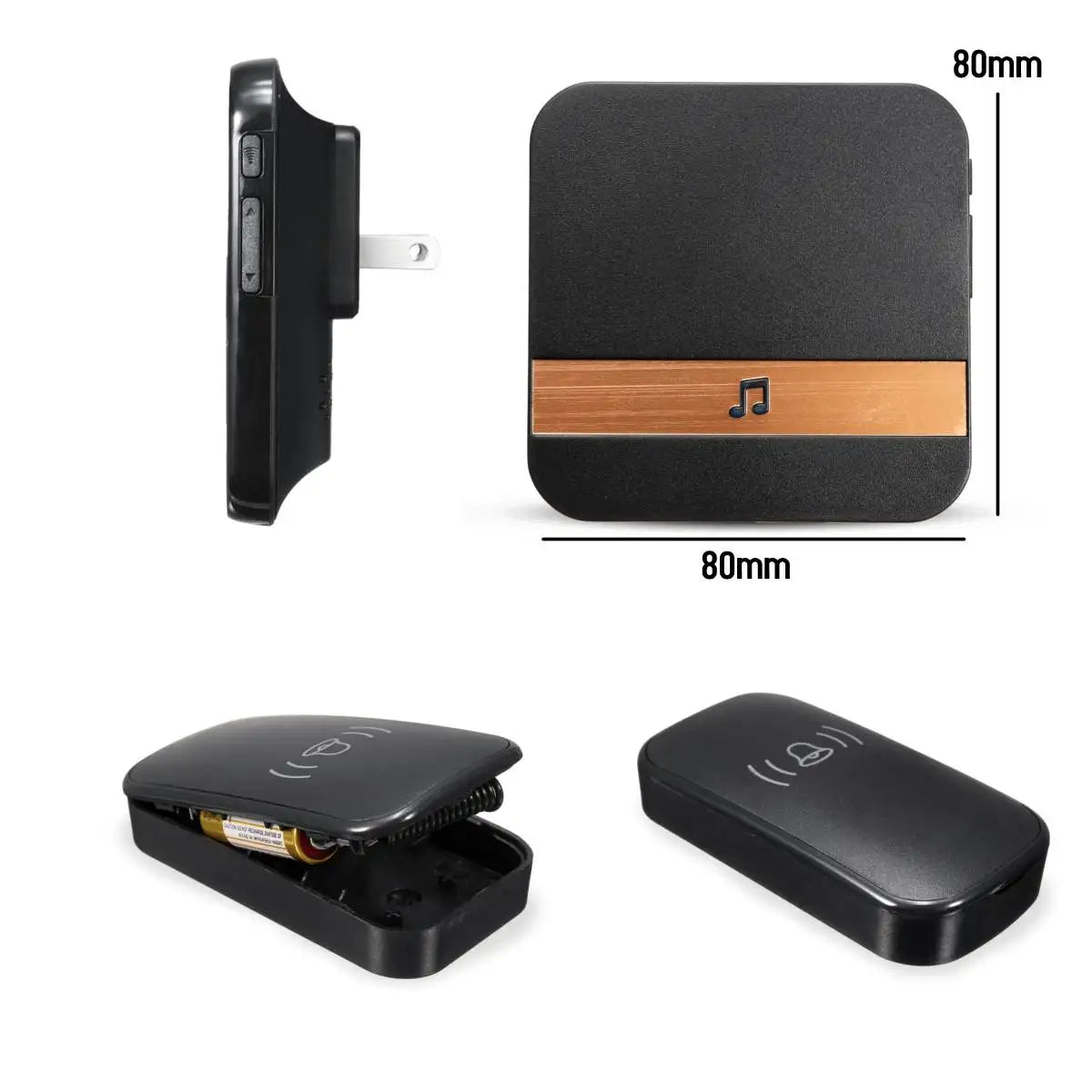 Intelligente kabellose WiFi Video-Türklingel Ring