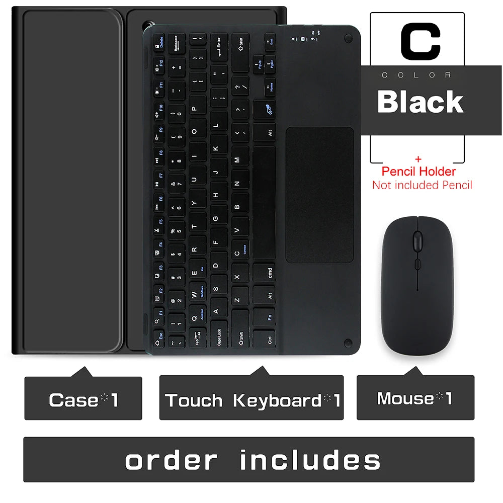 Kabellose Tastatur Maus Hülle für iPad Pro/Air