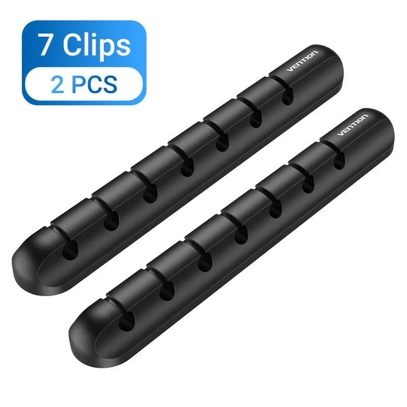 Flexibler Silikon Kabel Organizer für Auto und Büro