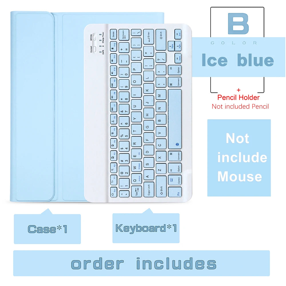 Kabellose Tastatur Maus Hülle für iPad Pro/Air