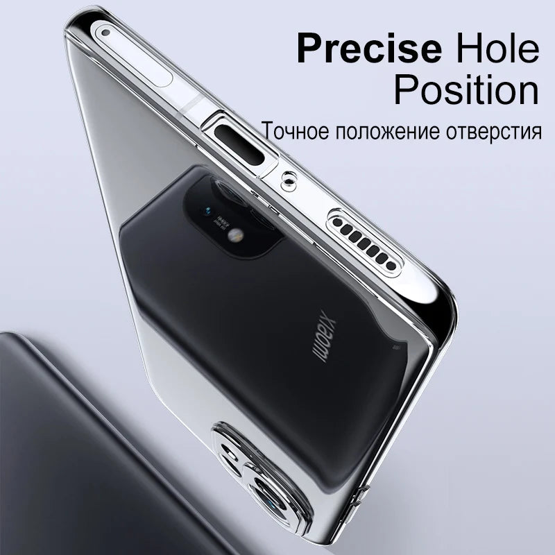 Xiaomi 11 Lite Hülle Transparent TPU Silikon