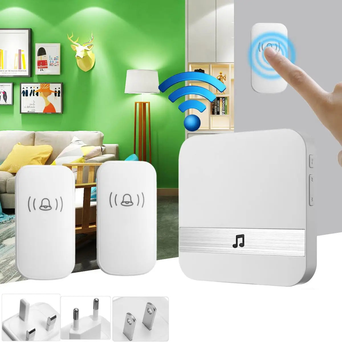 Intelligente kabellose WiFi Video-Türklingel Ring