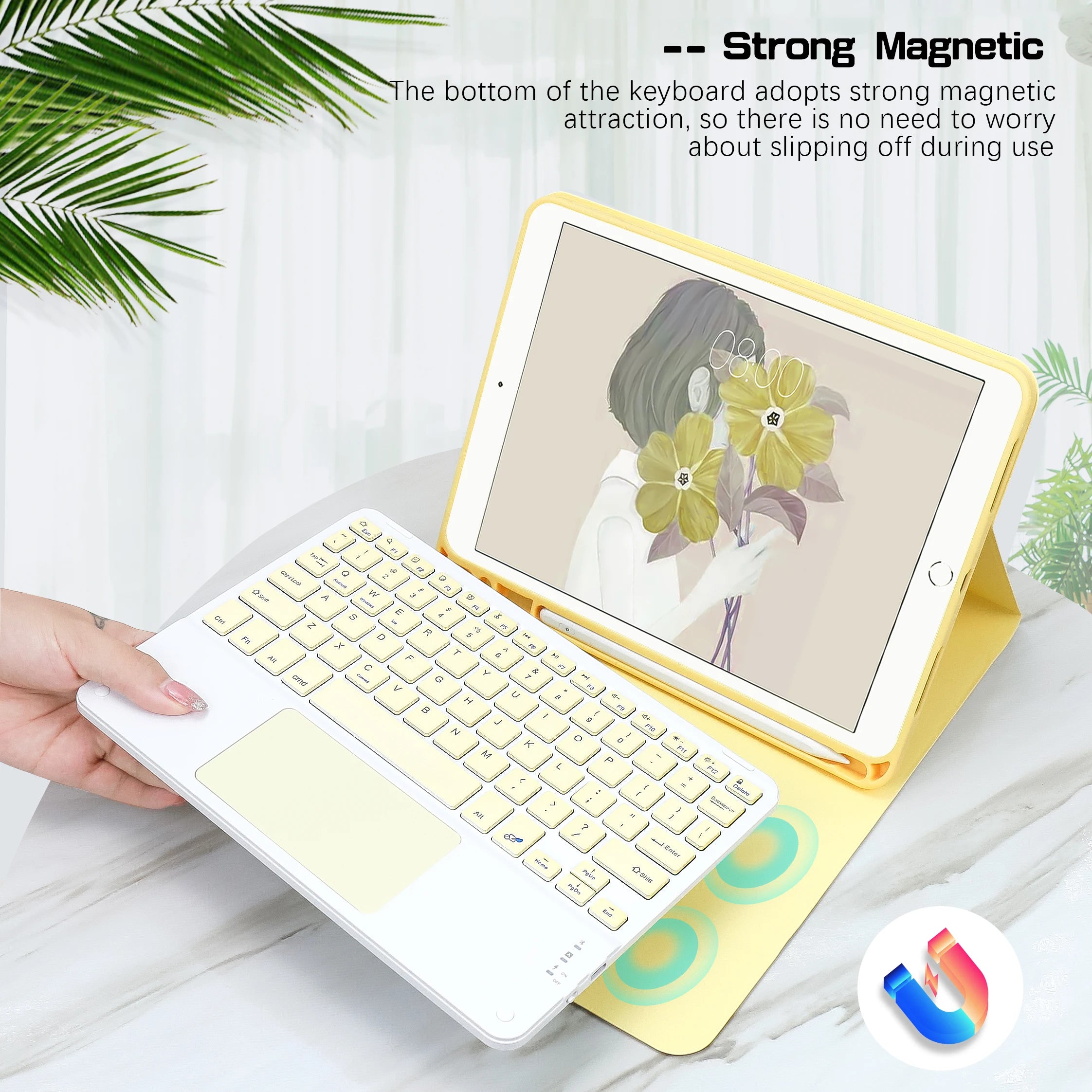 Kabellose Tastatur Maus Hülle für iPad Pro/Air
