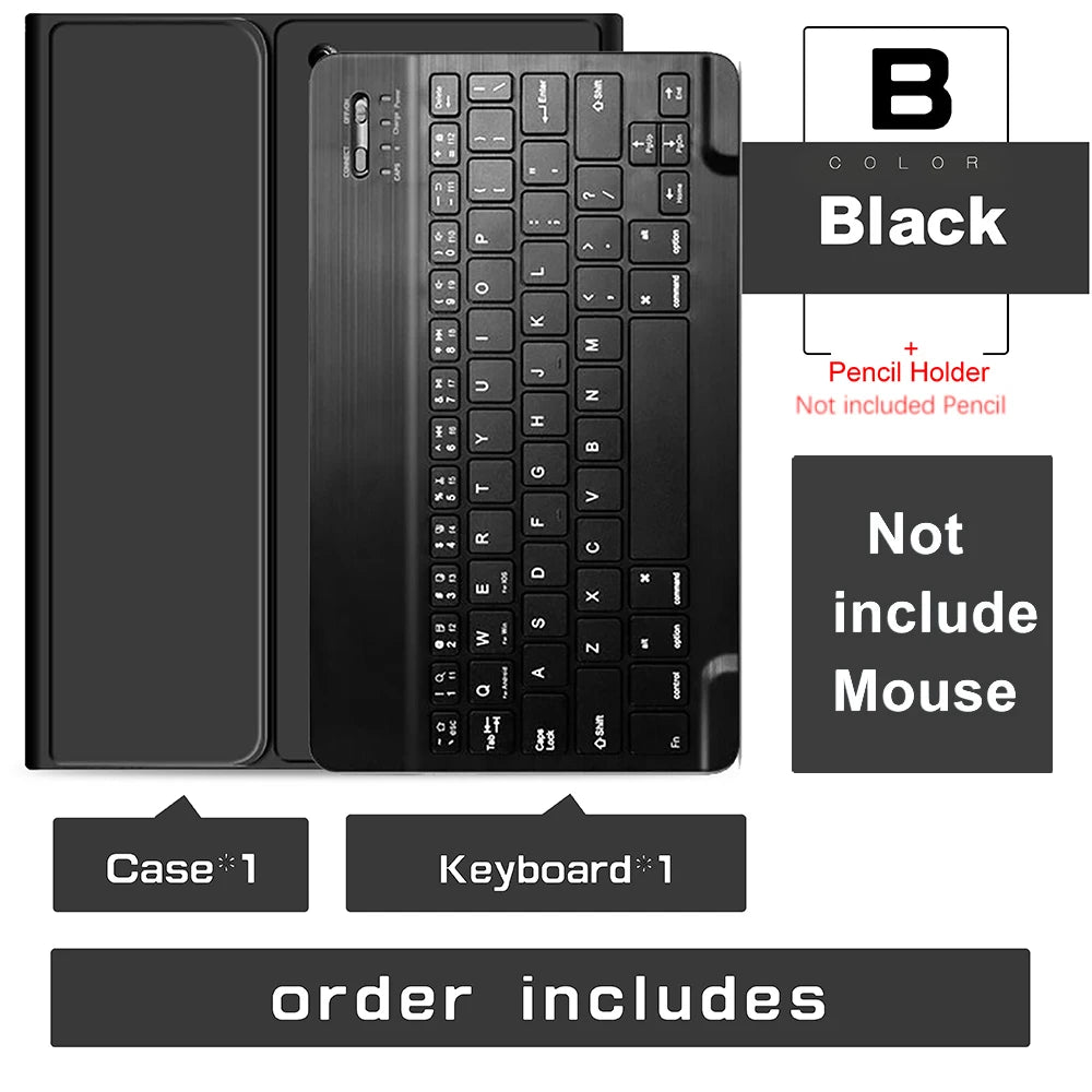 Kabellose Tastatur Maus Hülle für iPad Pro/Air