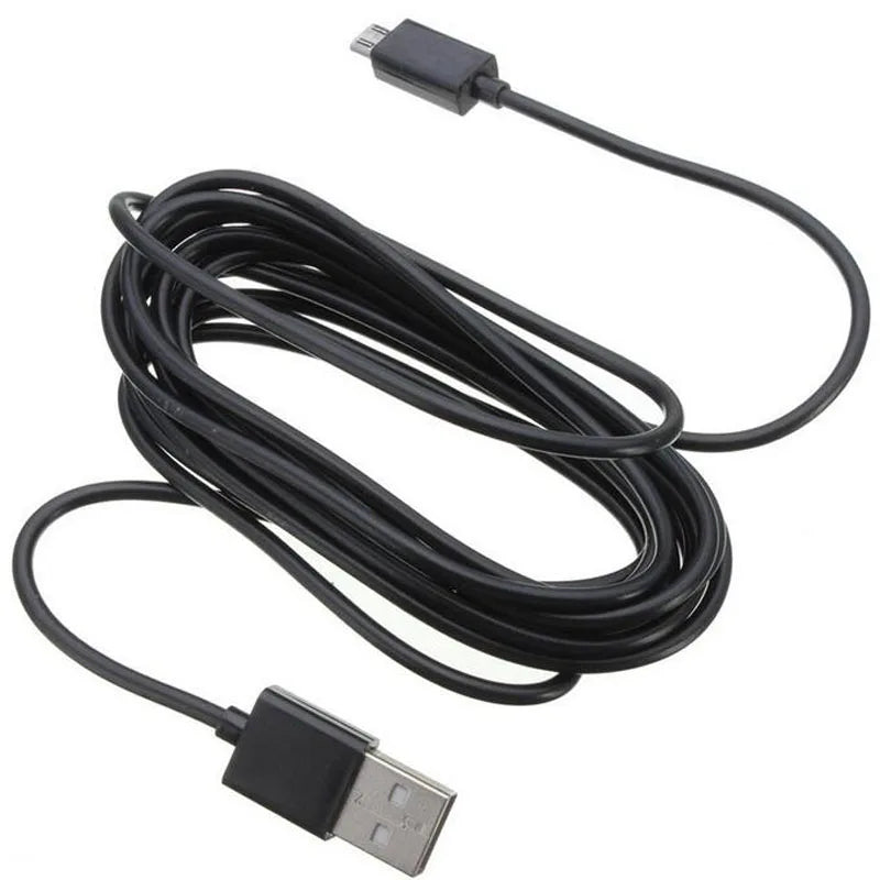 3m Micro-USB Ladekabel für PS4/Xbox Controller