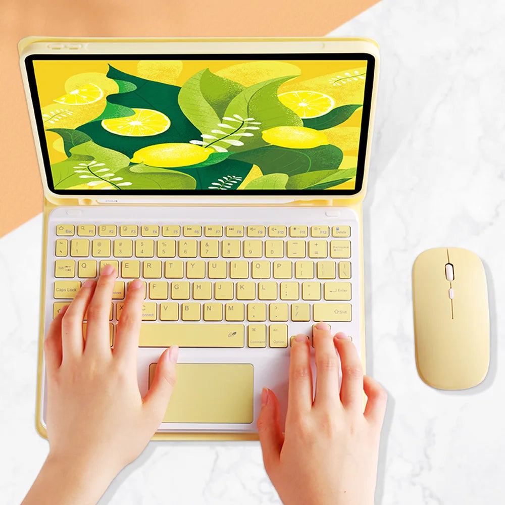 Touchpad Tastatur Hülle mit Maus für iPad