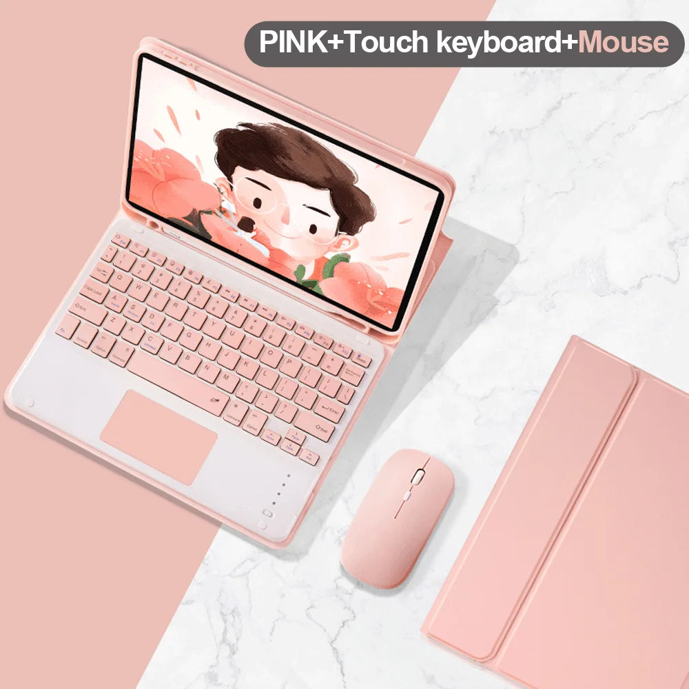 Touchpad Tastatur Hülle mit Maus für iPad