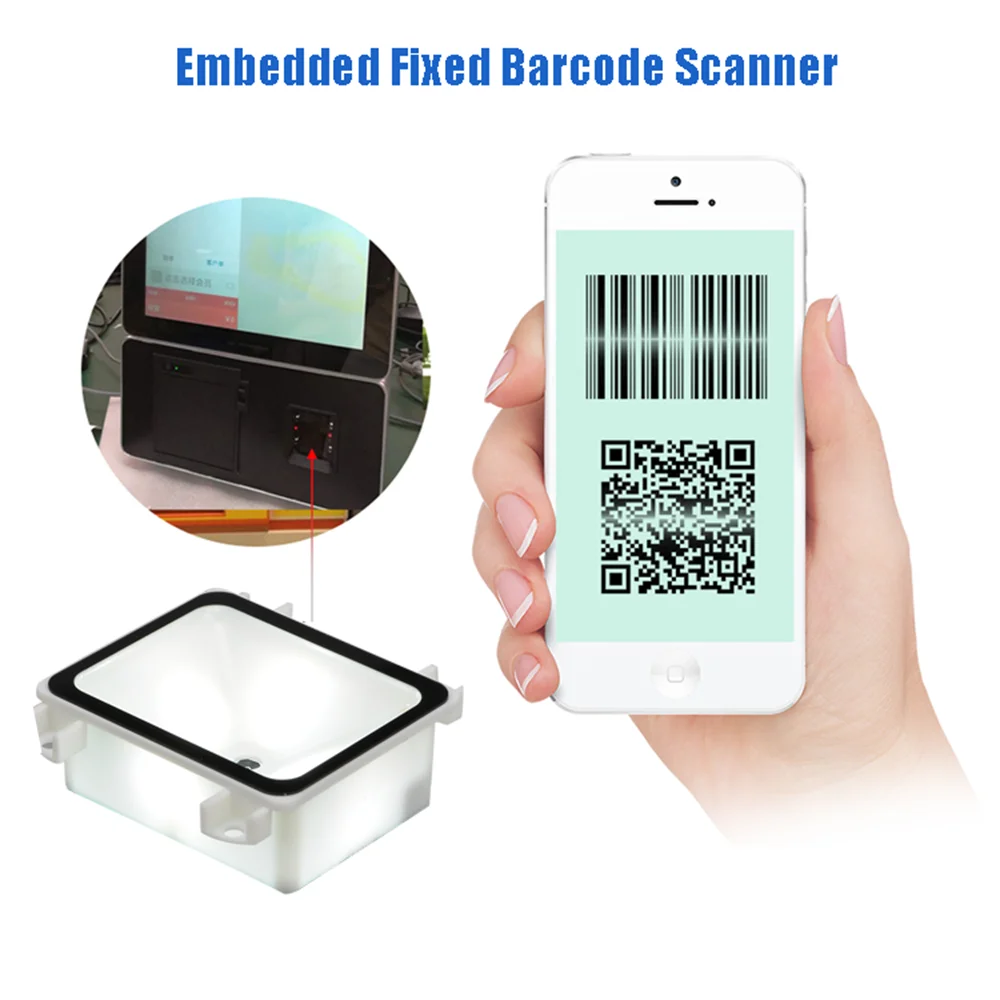 Kleiner 2D Barcode Scanner USB RS232 TTL