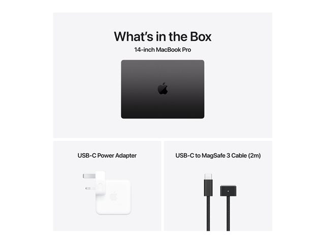 Apple MacBook Pro 14" – M4 Chip Arbeitsspeicher 24GB Display mit Nanotextur (10‑Core CPU, 10‑Core GPU und 16‑Core Neural Engine)