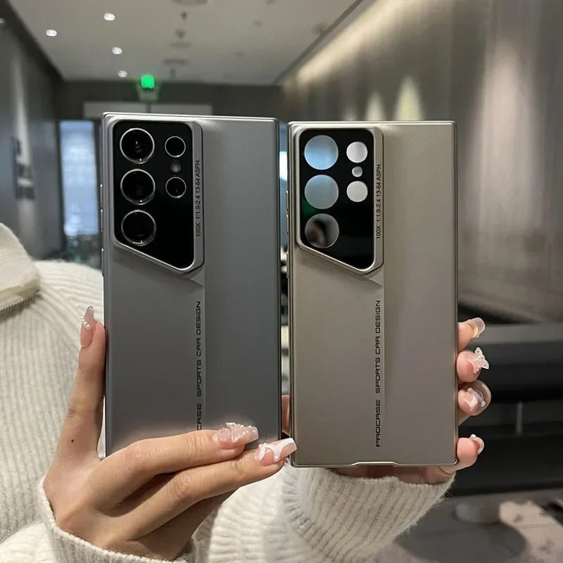 Matte Mecha Schutzhülle für Samsung Galaxy S25