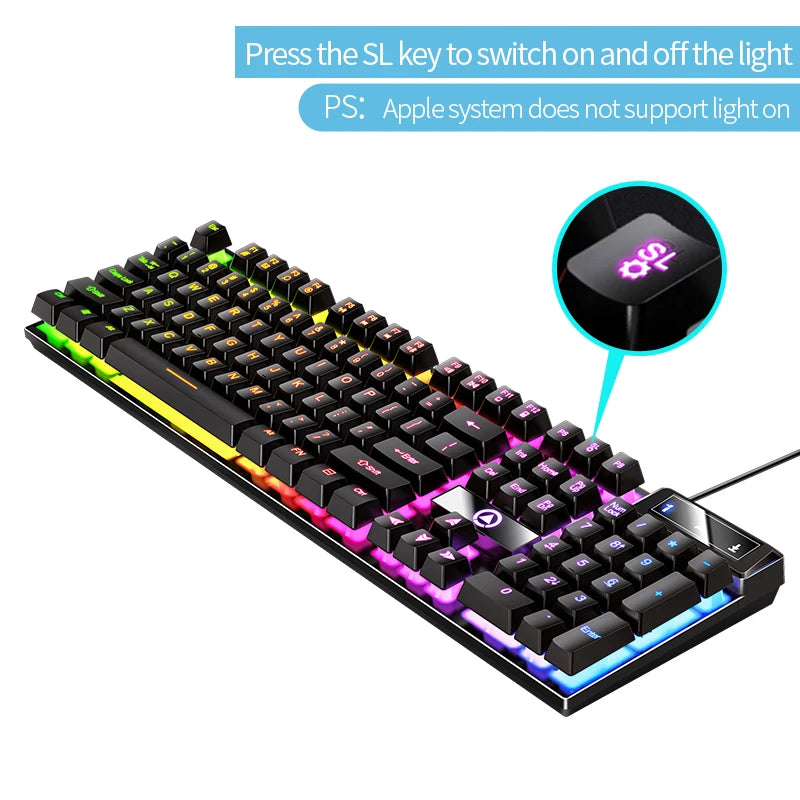 YINDIAO Gaming-Tastatur mit Numpad