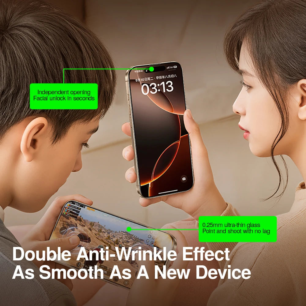 Sichtschutz Panzerglasfolie für iPhone 17 Pro Max