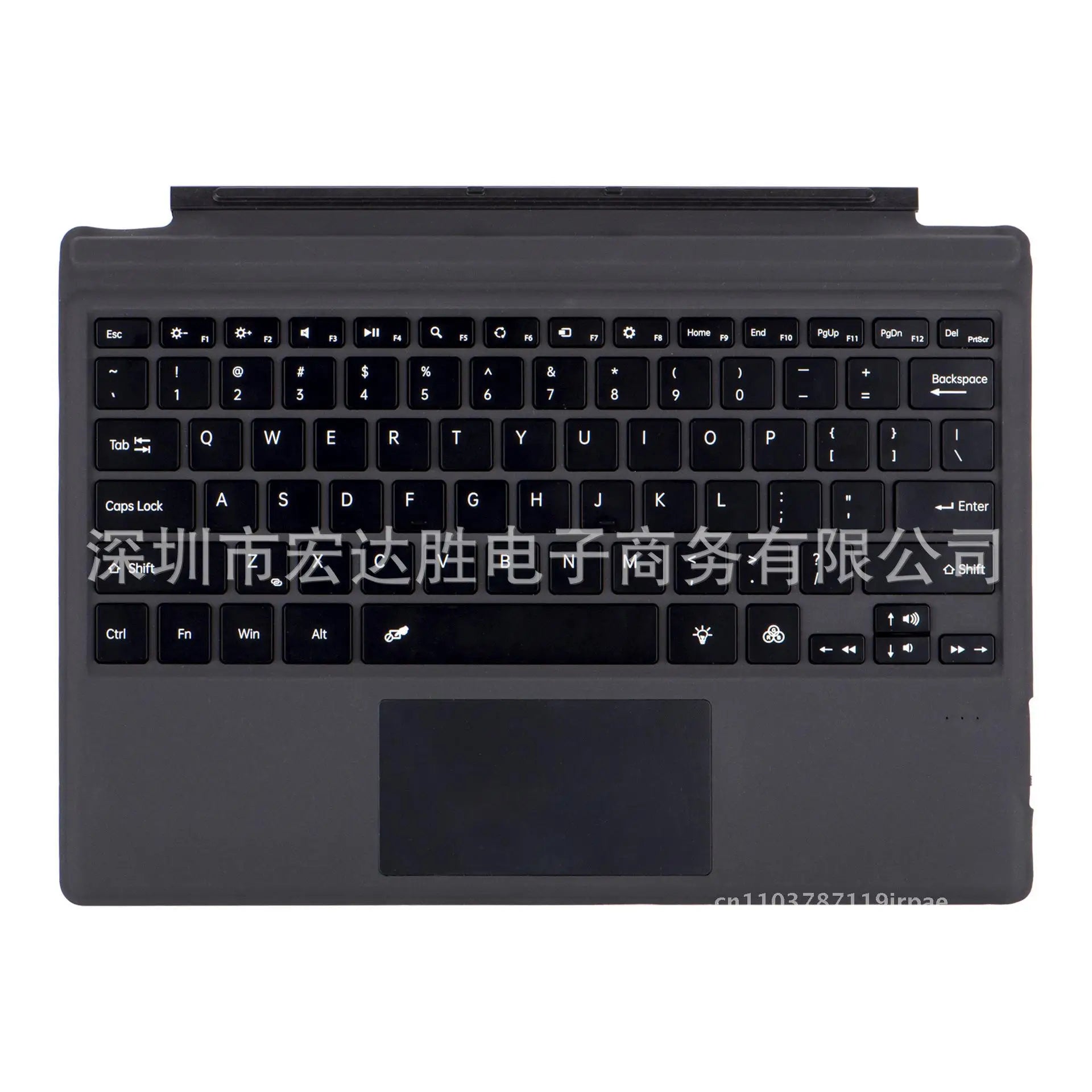 Kabellose Bluetooth Tastatur mit Beleuchtung für Surface Pro & Go