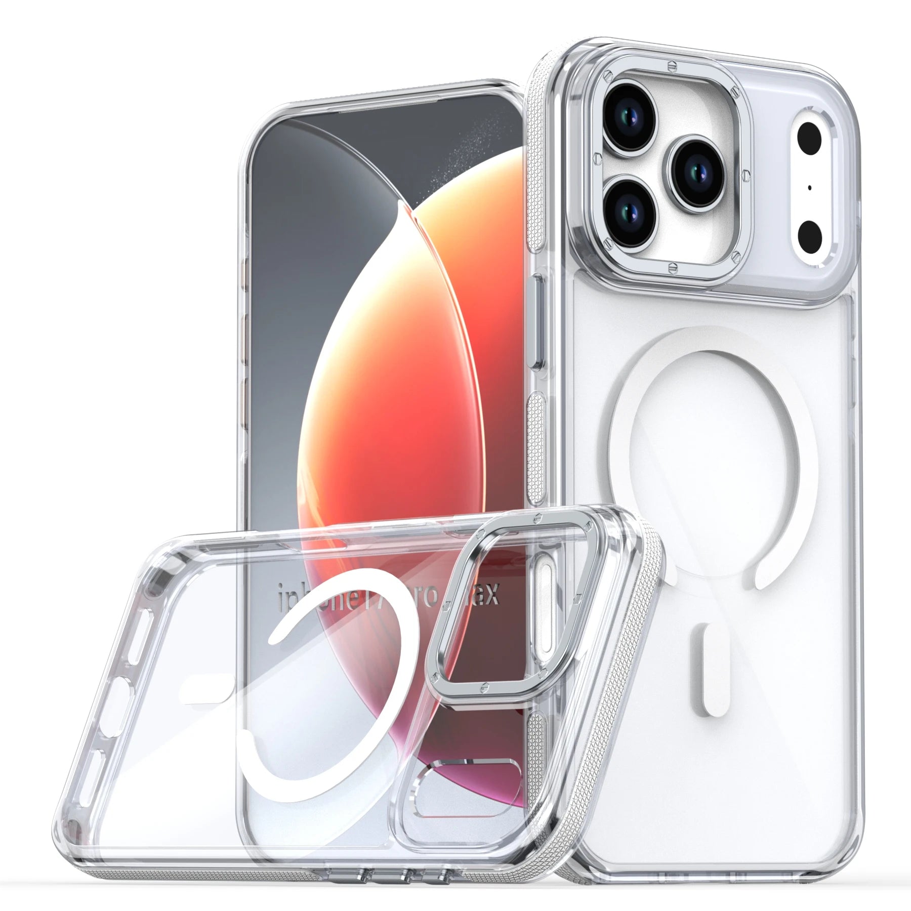 Transparente Magnetische Magsafe Hülle für iPhone