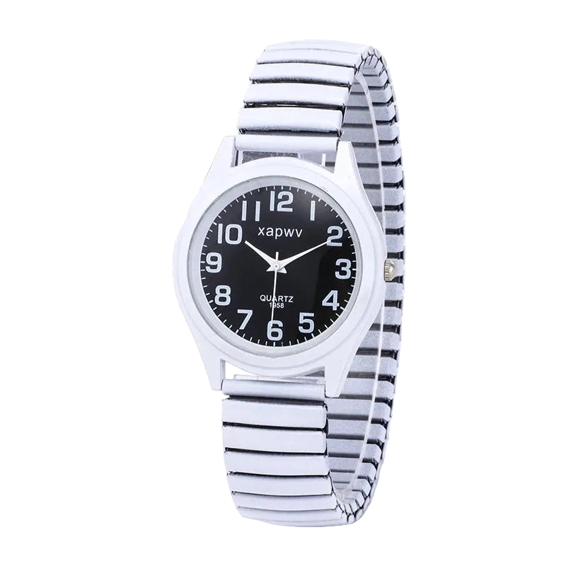 Elegante Damen-Uhr – Quarz Armbanduhr mit Arabischen Ziffern, Leicht und Lässig