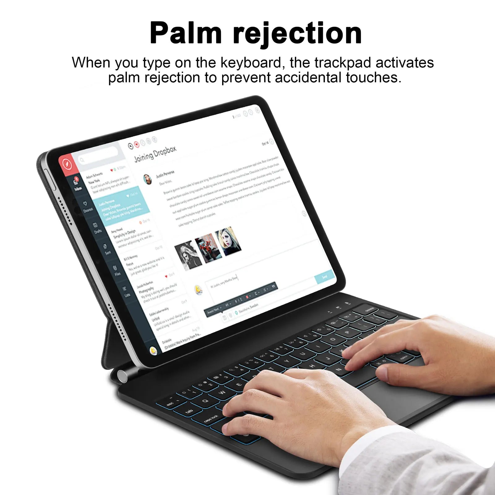 GOOJODOQ Magic Keyboard iPad Air 13"