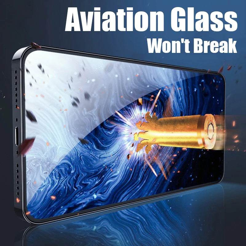 2/4 Stück 9D iPhone Schutzglas