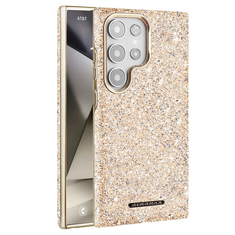 Luxus Glitzer Magnet Hülle für Samsung S25 Ultra