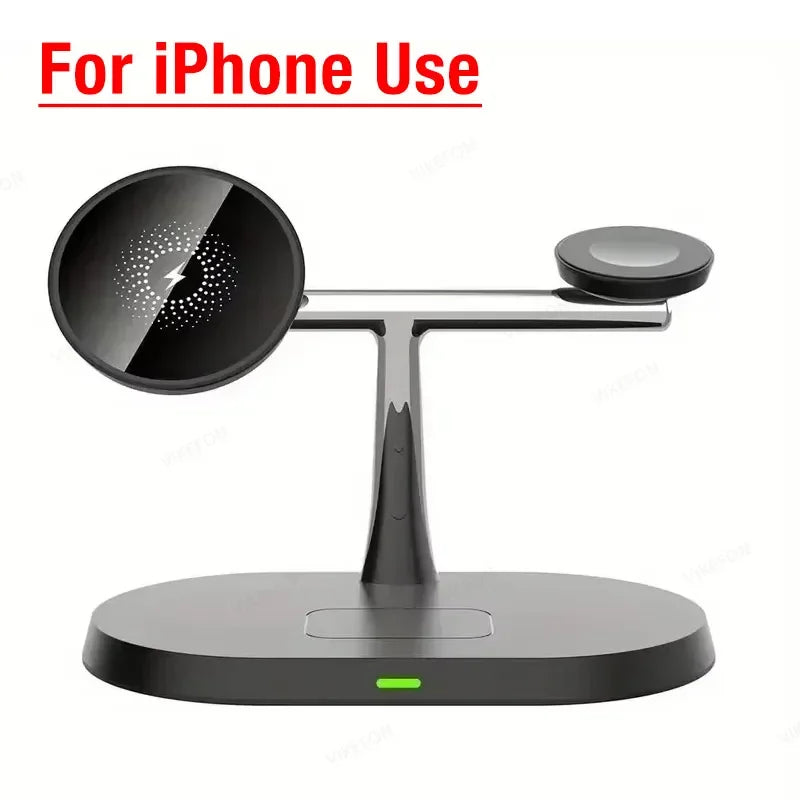 3-in-1 Magnet-Ladestation für iPhone & Galaxy