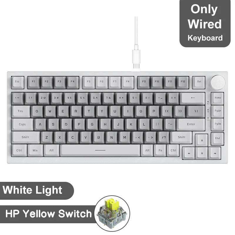 AJAZZ AK820 Pro 75 % mechanische Tastatur