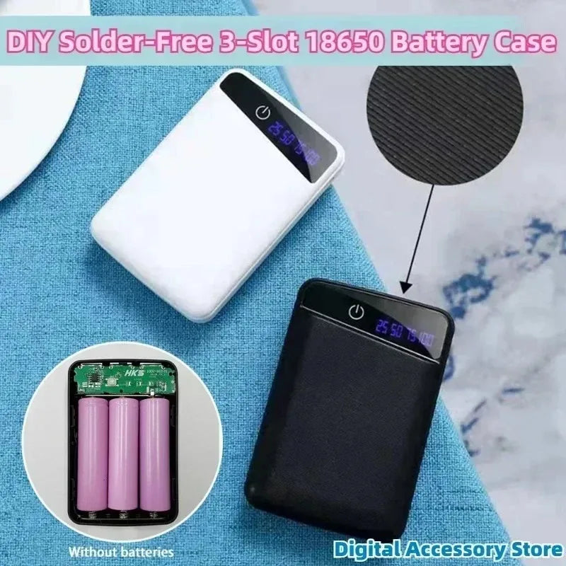 Tragbare DIY Powerbank Hülle 6x18650