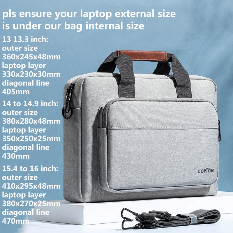 Herren Laptop Tasche 13.3–15.6 Zoll