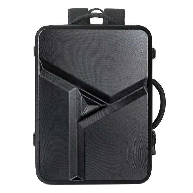 Herren 17" Laptop Rucksack Hartschale