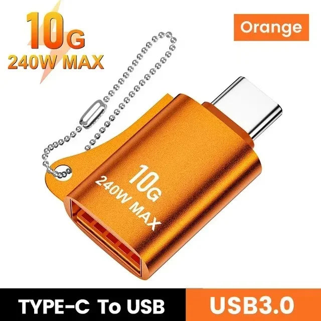 USB-zu-Typ-C Adapter 10A OTG Konverter