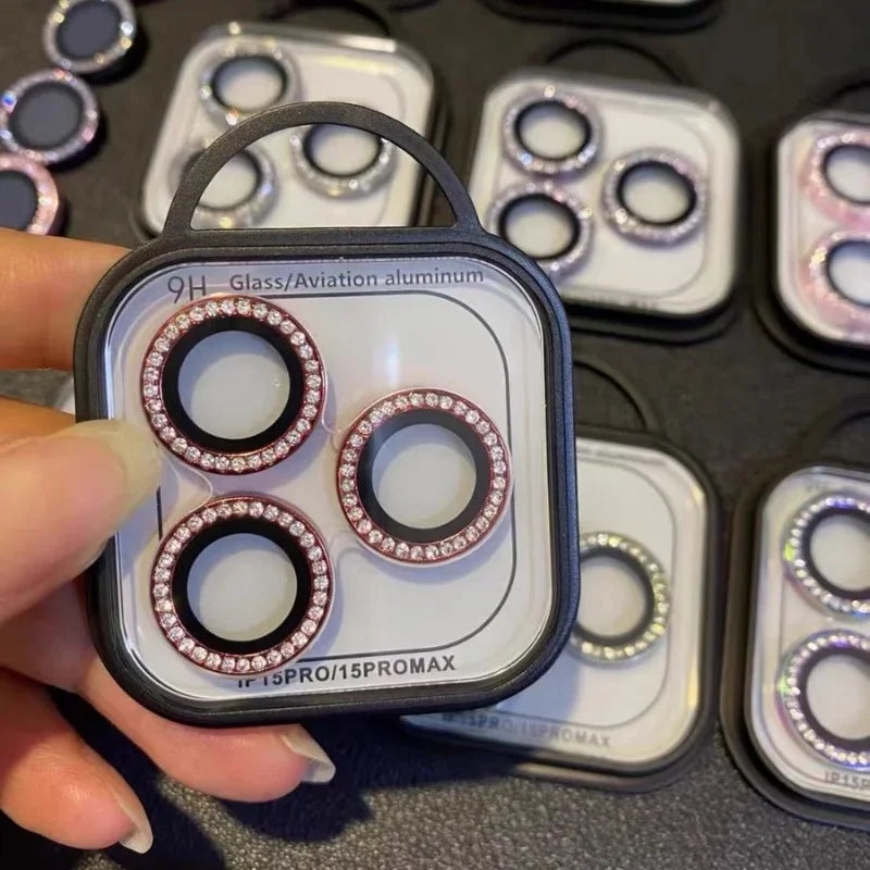Diamant Kamera Schutzglas iPhone