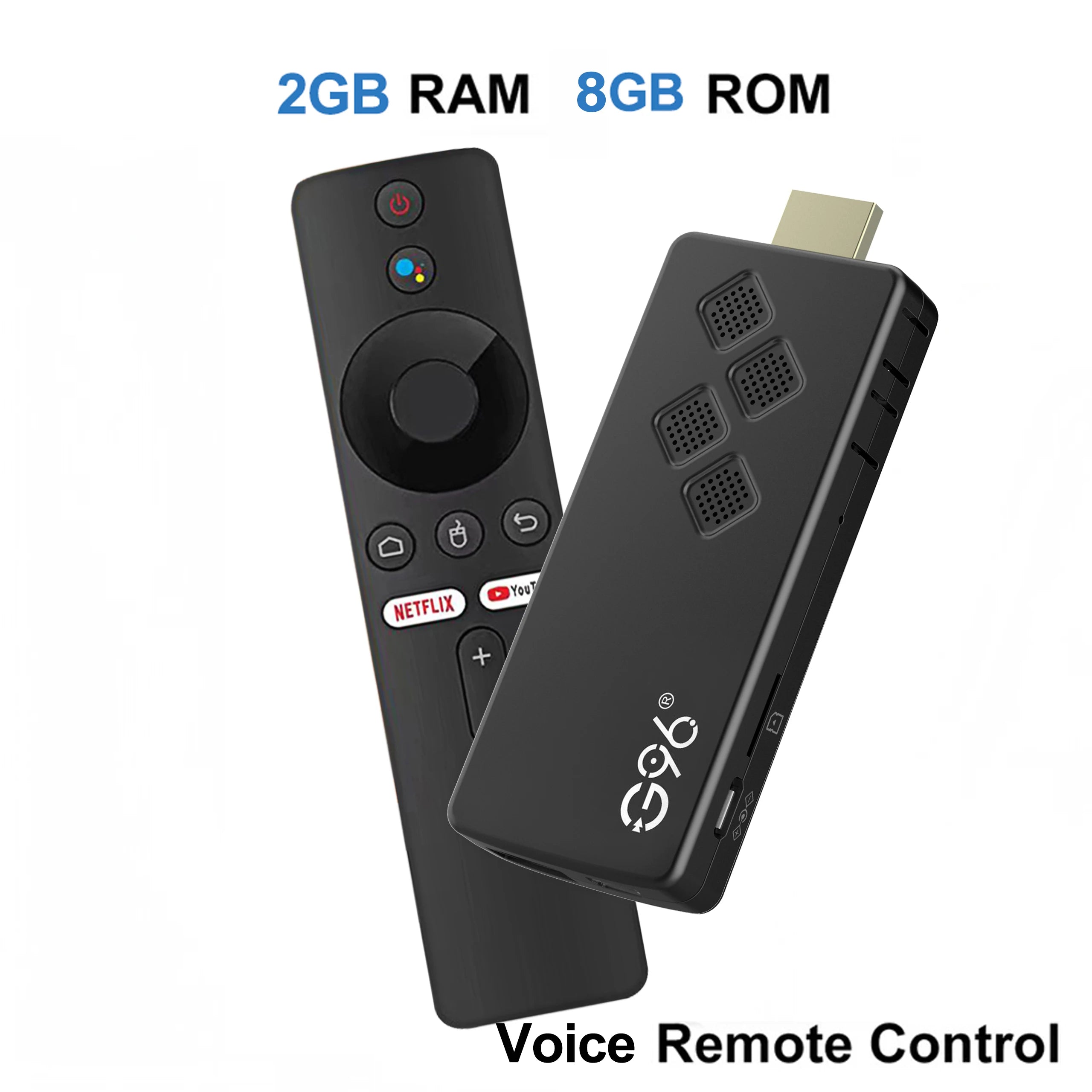 4K Android TV Stick G96 mit HDR10+ und Dual-Band WLAN