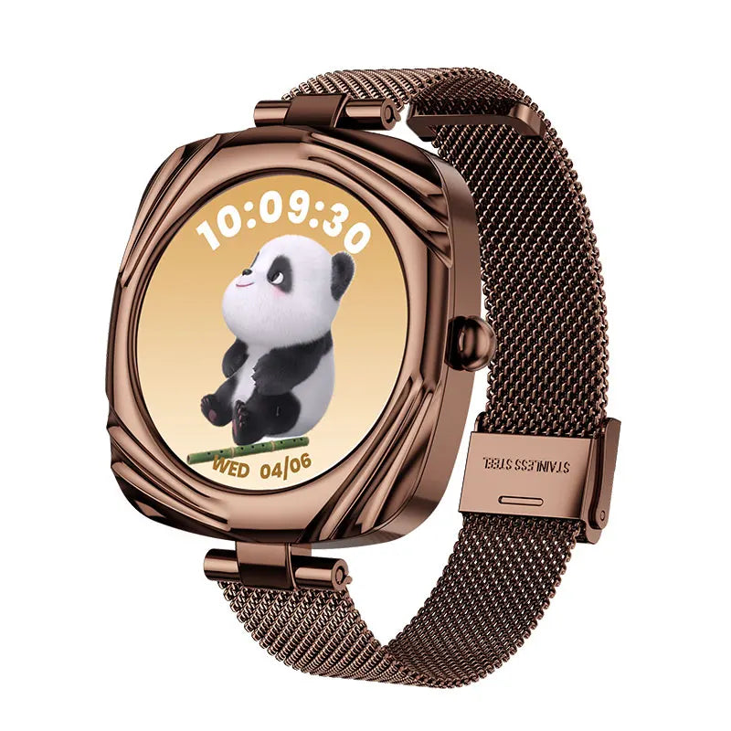 Elegante Damen-Smartwatch 2025 mit AMOLED & NFC