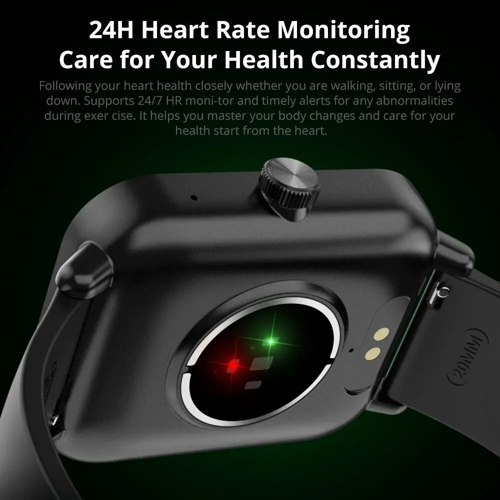 Colmi P81 Smartwatch mit Sprach-Anruf & 24h Gesundheitsmonitor