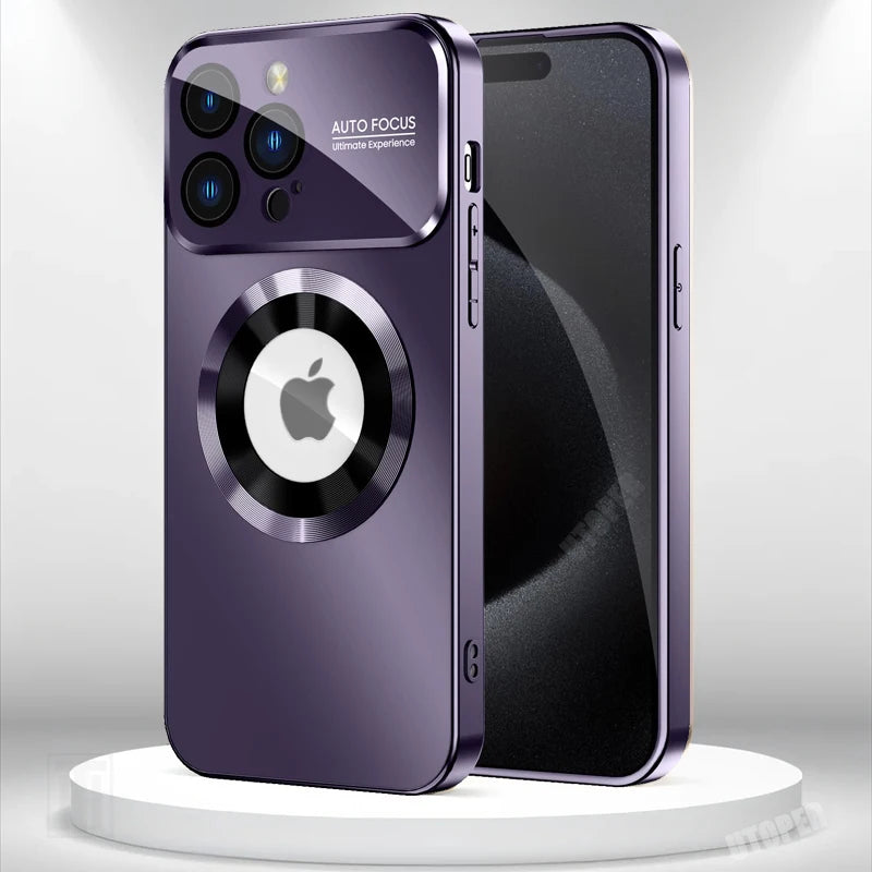 Luxuriöse Matte PC Hülle für iPhone 17 Pro Max