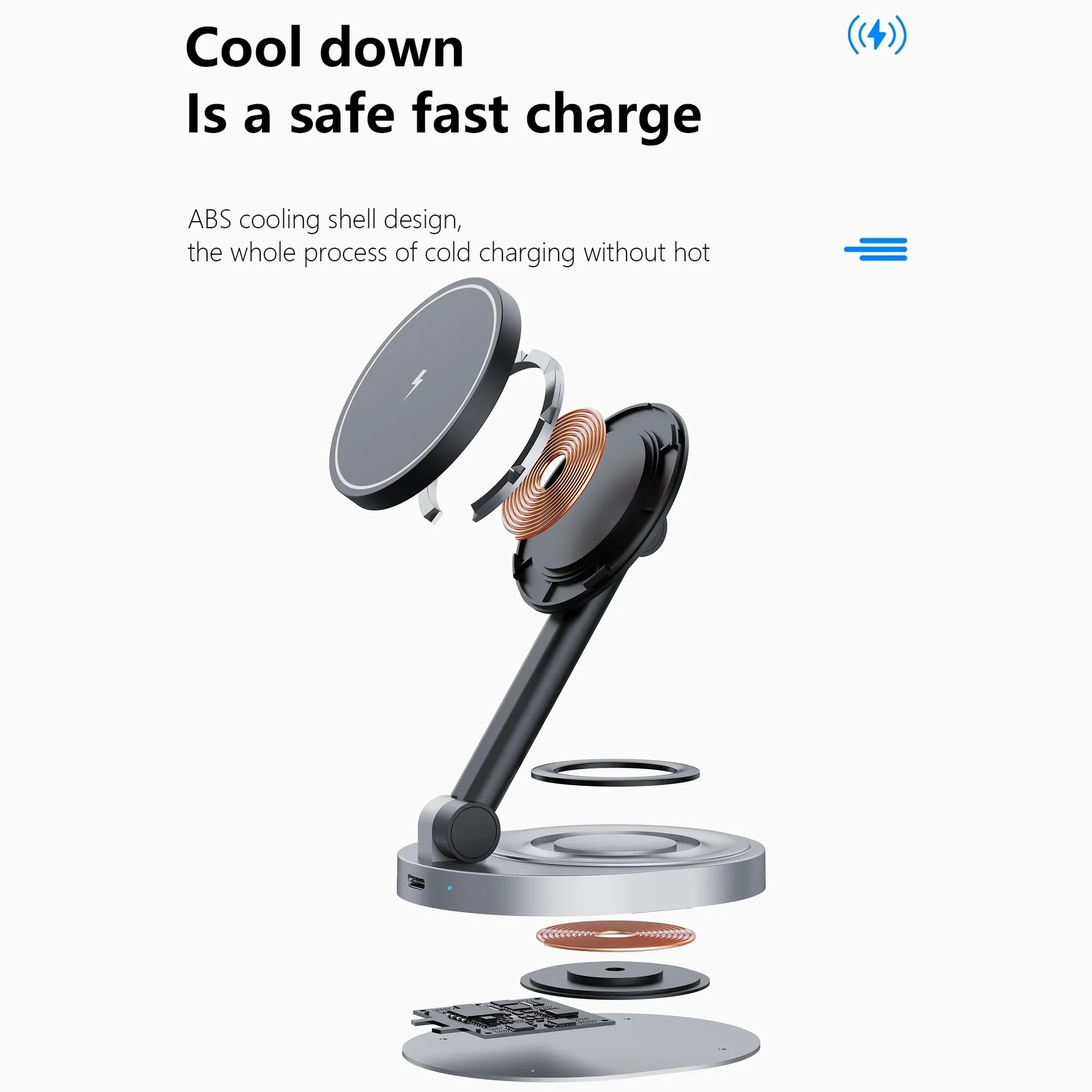 3-in-1 Magnetisches Wireless Ladegerät für iPhone