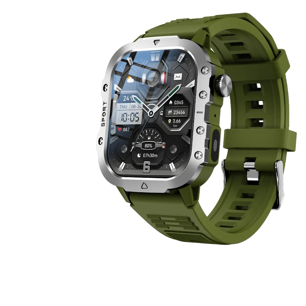 Outdoor Smartwatch mit 2,01" HD Display & Bluetooth