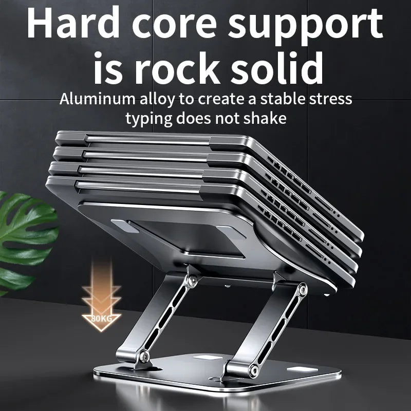 Verstellbarer Aluminium Ständer für Laptop & Tablet