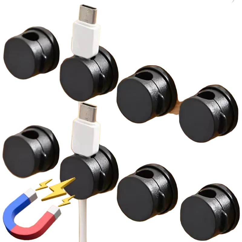 360° drehbarer Magnetischer Kabelhalter für Büro
