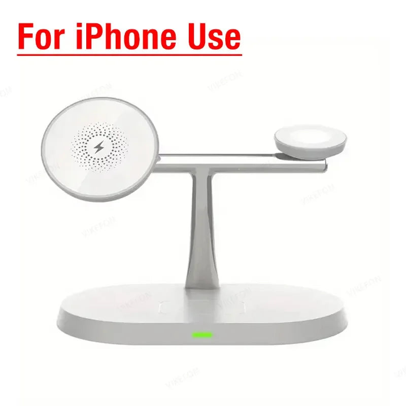 3-in-1 Magnet-Ladestation für iPhone & Galaxy