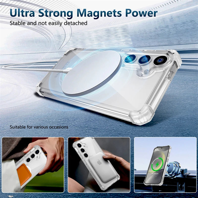 Stoßfeste Magsafe Hülle für Galaxy S-Serie