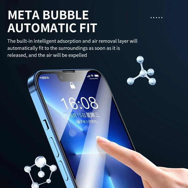 3 Stück iPhone Schutzglas gehärtet